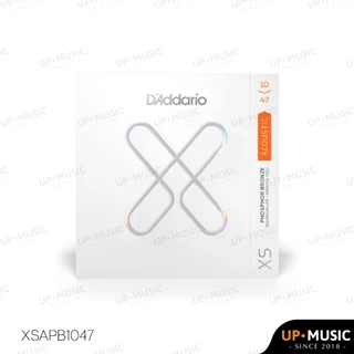 สายกีตาร์โปร่งเคลือบกันสนิม D'Addario XS Phosphor Bronze