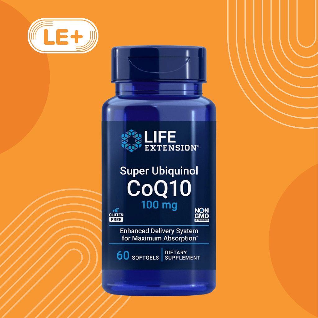 Just In!🔥Ships Now!📦 Life Extension Super Ubiquinol CoQ10 100 mg (60 softgels)