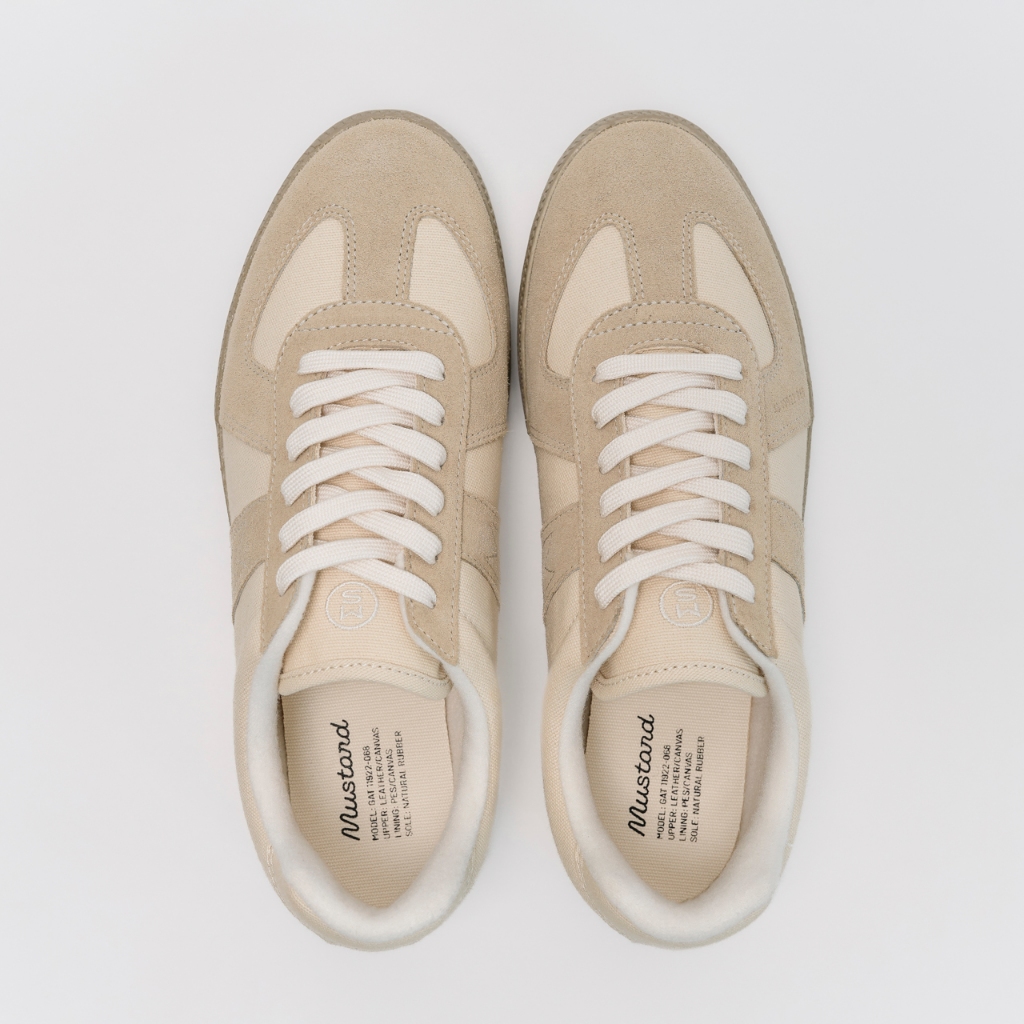 Mustard Sneakers GAT Sand รองเท้าผ้าใบ