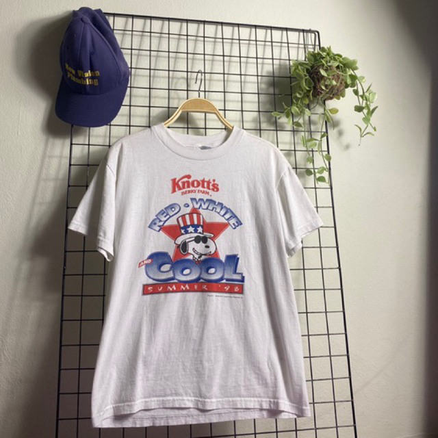 เสื้อยืดมือสองลาย Snoopy