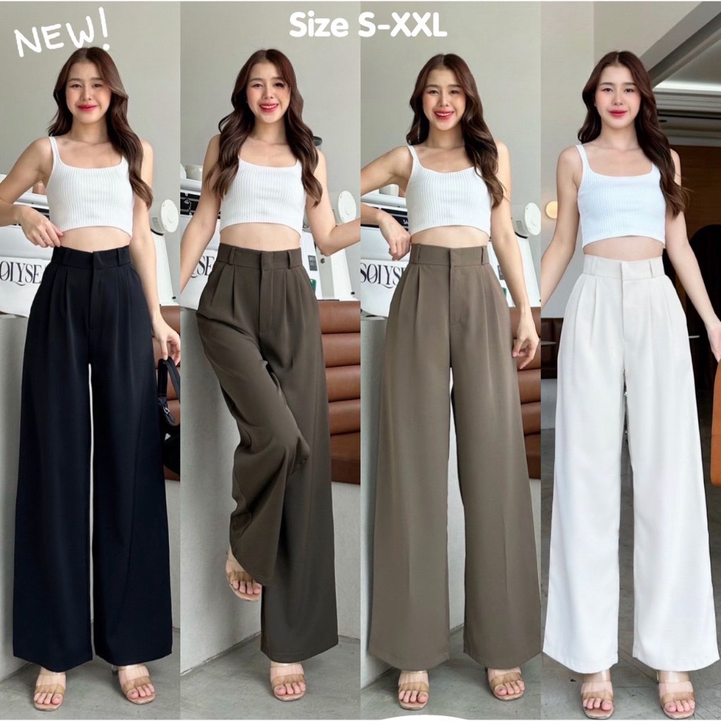 ￼กางเกงทรงClassic pants (ผ้าลิลลี่ พรีเมียร์)