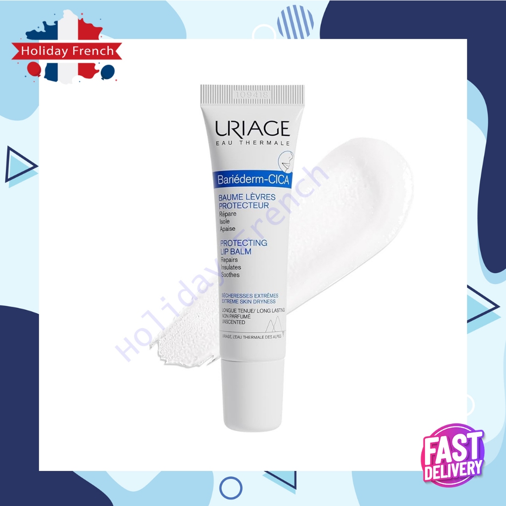 URIAGE Bariederm Cica-Lips Protecting Balm 15 ml ลิปบาล์มบำรุงริมฝีปาก