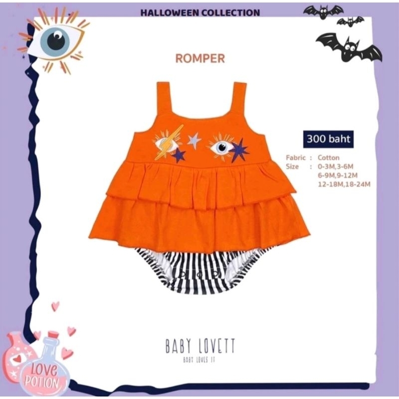 Romper babylovett - Halloween collection 🎃