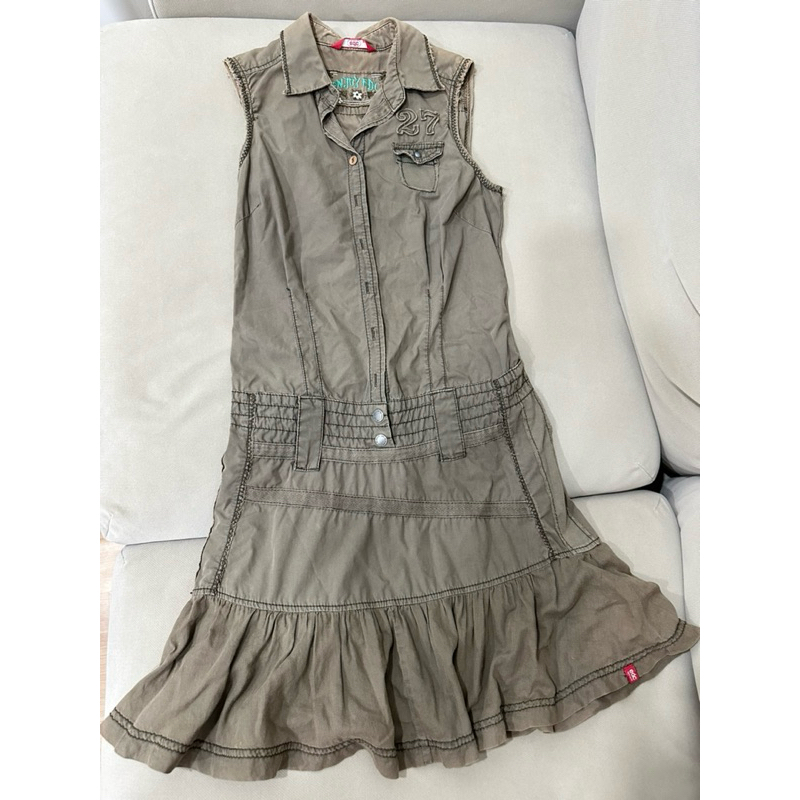 ส่งต่อ ชุดเดรส ESPRIT ฟีล y2k น่ารักมาก size 32 xs🐨🩶
