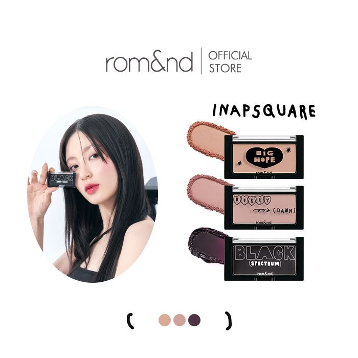[rom&nd official] rom&nd X INAPSQUARE BETTER THAN CHEEK 3 Colors
