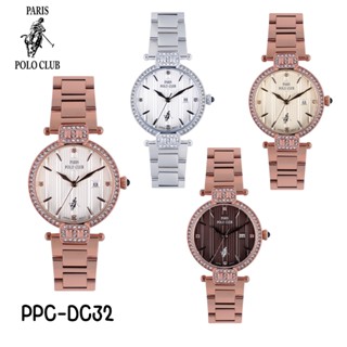 Paris Polo Club นาฬิกาข้อมือผู้หญิง ÉTOILE RUBAN DIAMOND สาย…