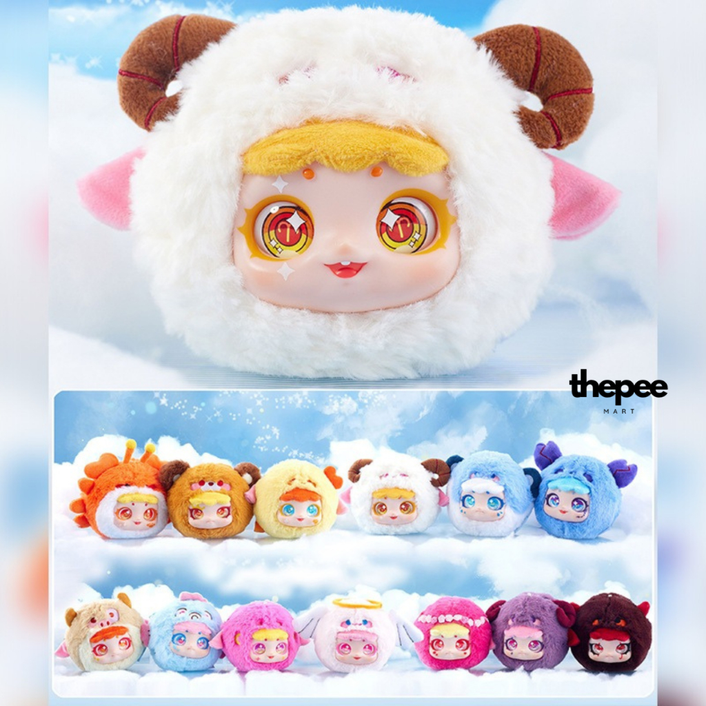 (ของแท้ ราคาเท) พวงกุญแจ Twelve Constellations Series 12 ราศี