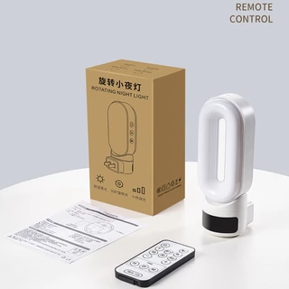 รุ่นใหม่ TW-L69A2 โคมไฟหัวนอน ไฟหัวเตียง โคมไฟให้นมลูก LED รีโมท ปรับแสงได้ 3สี หรี่แสงได้ ตั้งเวลาได้ หมุนได้ 350องศา