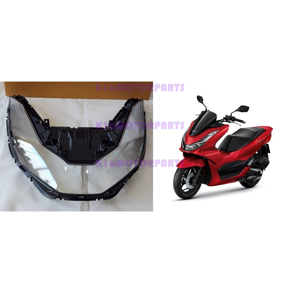 ครอบ กระจก ไฟหน้า (เพชร) PCX 160 พีซีเอ็กซ์ ปี 2022-2024 # HMA # 1000-107-00