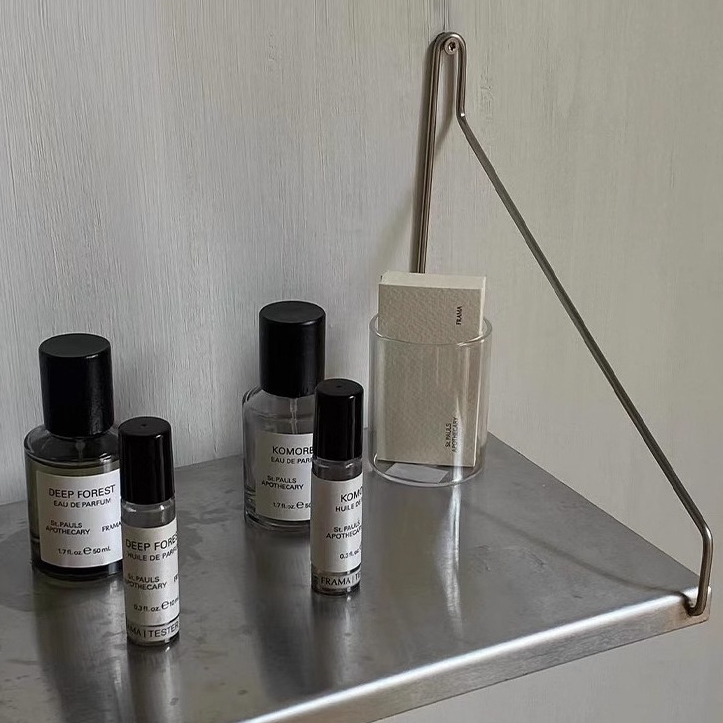 พร้อมส่ง🔥🔥 Stainless Steel Shelf 🤺 ชั้นวางของติดผนังสแตนเลส บางเฉียบ มินิมอลแบบกริบๆ