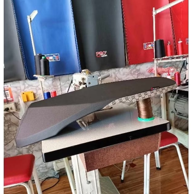 เบาะปาดหลีด125ปาดตอนเดียวหัวสูง7นิ้วหนังเรดเดอร์ดำตัดลายเเฟชั่น - รูปที่ 3