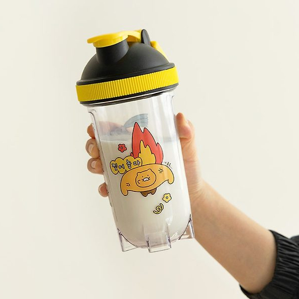 ( พร้อมส่ง ) Kakaofriends Sloopy Choonsik Shaker Bottle ( 600ml ) แก้วเวย์