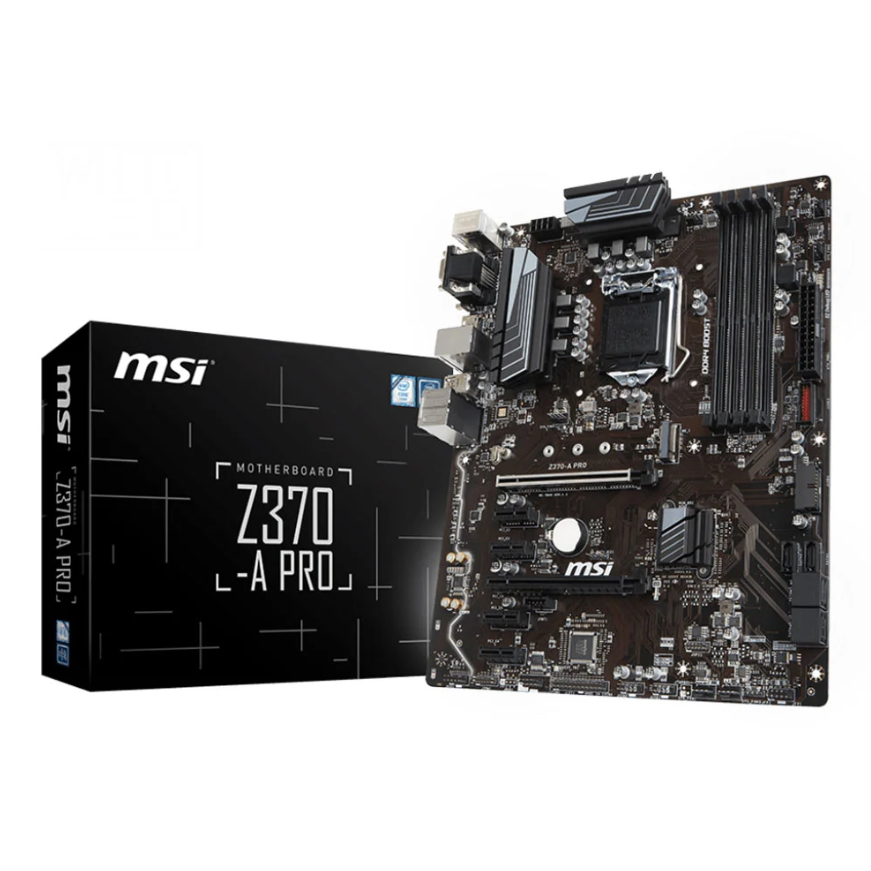MAINBOARD (เมนบอร์ด) 1151 MSI Z370-A PRO