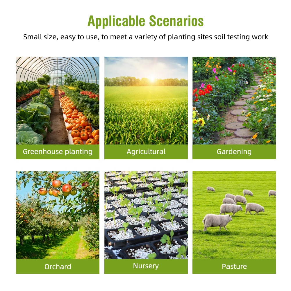 RCYAGO ความแม่นยำสูงดินทดสอบความชื้น 2 ใน 1 pH Meter สวนผลไม้เนอสเซอรี่ดอกไม้ดินทดสอบ - รูปที่ 5