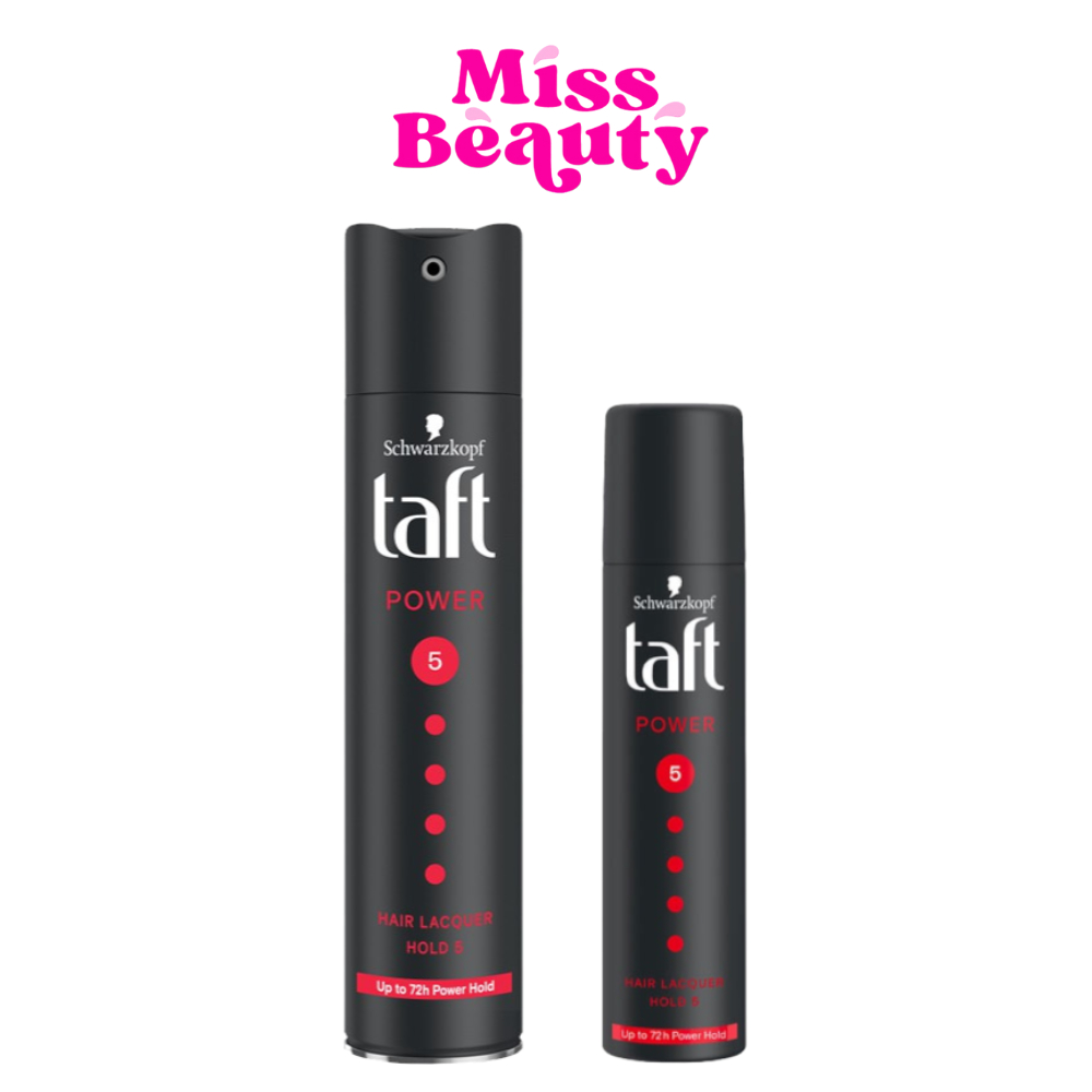 ส่งฟรี/มีไลฟ์  taft ชวาร์สคอฟ ทัฟท์ สเปรย์ฝุ่น Schwarzkopf Power Hair Lacquer ขนาด 250 มล.