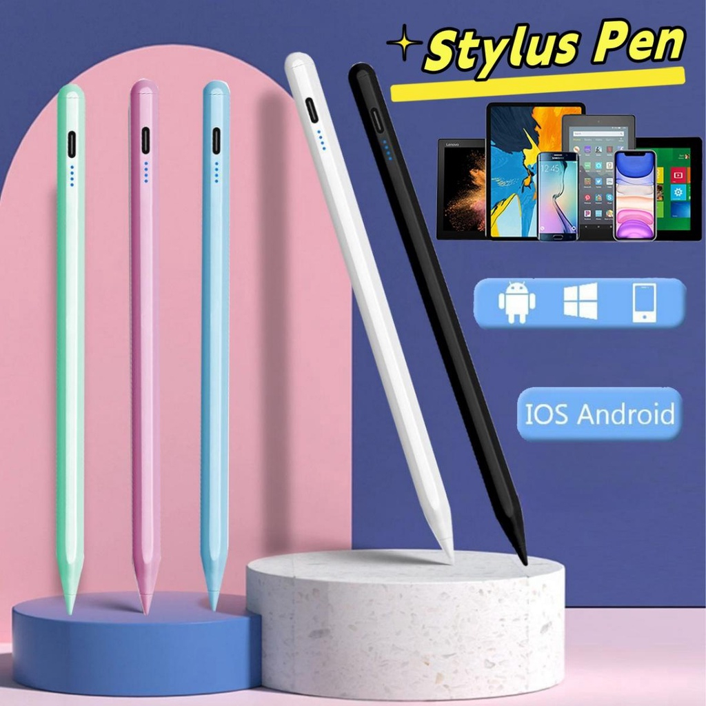 ปากกาไอแพด ปากกาสไตลัส สากล สําหรับ IOS Android Windows Touch Pen สําหรับ Samsung โทรศัพท์ แท็บเล็ต