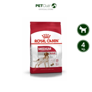 [PETClub] Royal Canin Medium Adult - สุนัขโต พันธุ์กลาง [4kg.]