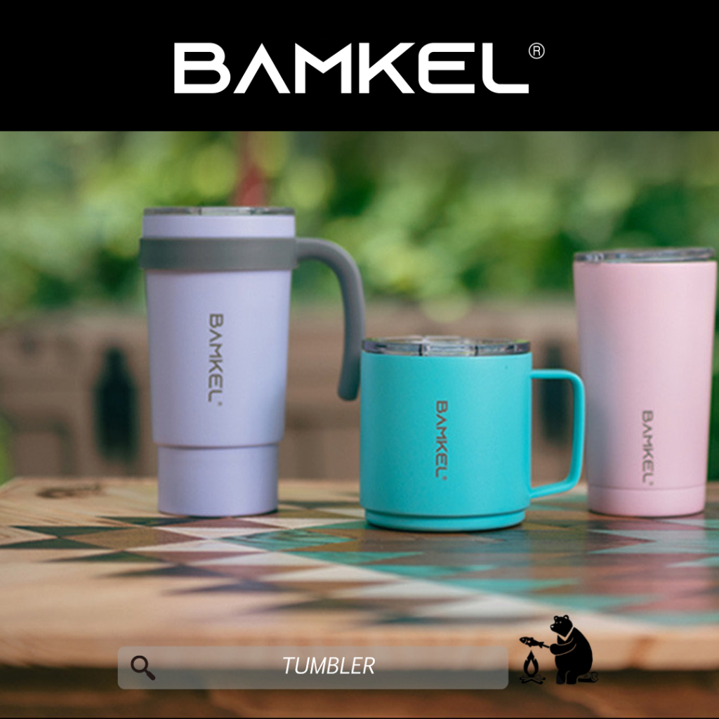 แก้วเก็บความเย็น Tumbler Mug 14Oz แก้วแสตนเลส - Bamkel