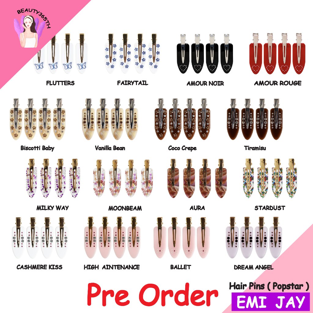 พรีออเดอร์ Emi Jay Hair Pins (PopStar) :ของแท้ %เท่านั้นค่ะ