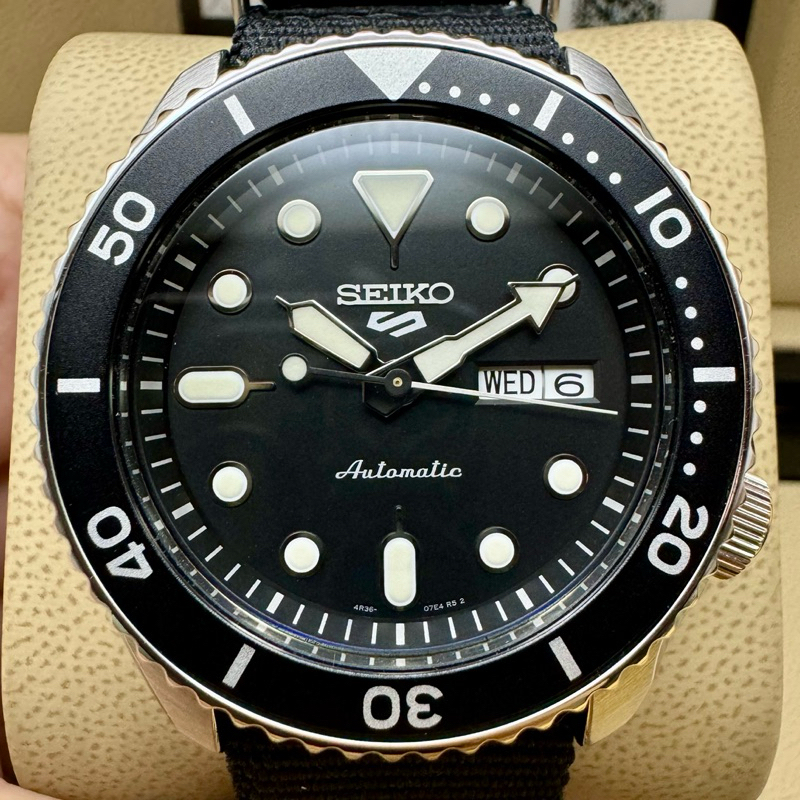 นาฬิกา Seiko 5 Sport Automatic Black รุ่น SRPD55K3