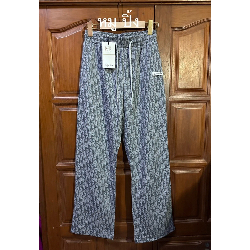 (มือ1) KATAY SHOP กางเกงผ้าขากระบอกไฮเอน Hiend