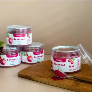 ส่งไว แท้ Beetroot Powder 100% ช่วยบำรุงหัวใจและหลอดเลือด ให้แข็งแรง บำรุงสายตา ต้านอนุมูลอิสระ100g