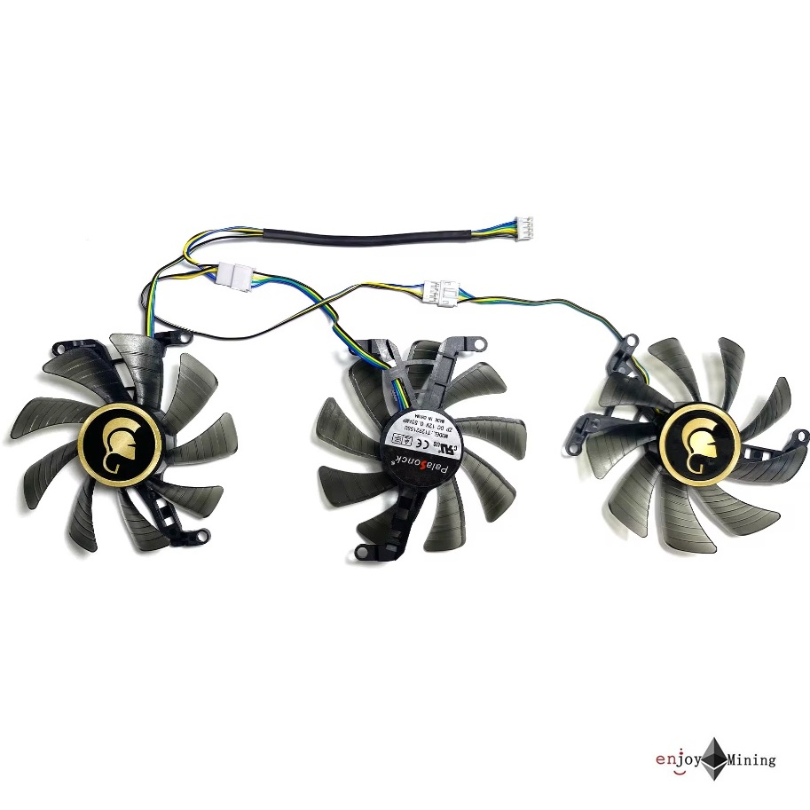 พัดลมการ์ดจอ MANLI RTX3070ti 3080 3080ti 3090 GALLARDRO รูปที่ 3