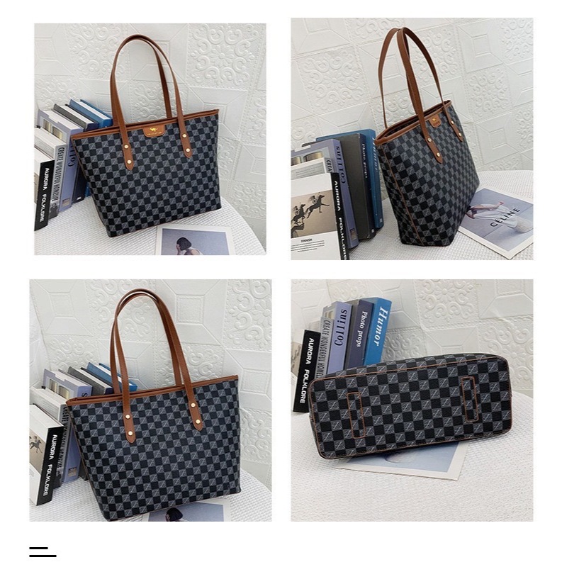 👜พร้อมส่ง👜กระเป๋าสะพายไหล่ หนัง PU เข้ากับทุกการแต่งกาย แฟชั่นเรียบง่าย สำหรับผู้หญิง สะพายได้หลายแบบหลายสไตล์✨