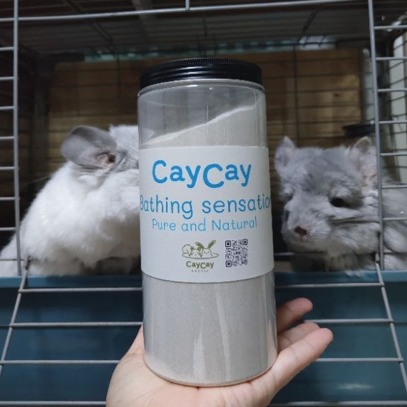 CayCay Bathing sensation ทรายอาบชินชิลล่า