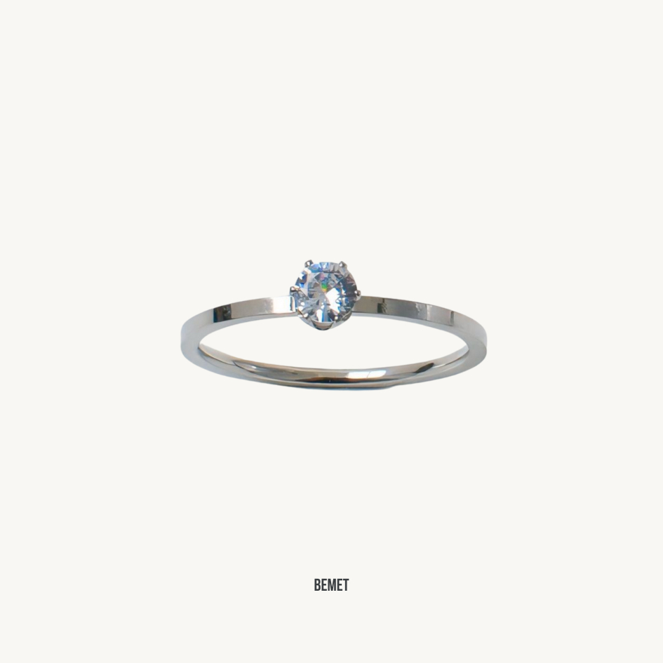 Bemet tyla single gem ring ราคา ถูกที่สุด ดีลบีเคเค แกลเลอรีภาพที่ 4