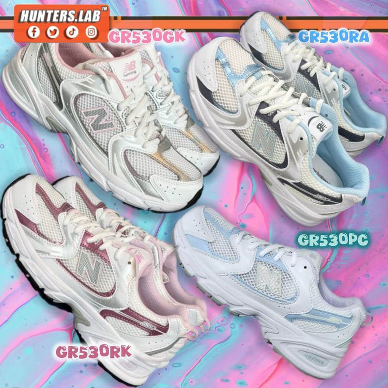 🛵 New balance GR530GK สีชมพู ,GR530RA สีฟ้า, GR530RK ,GR530PC