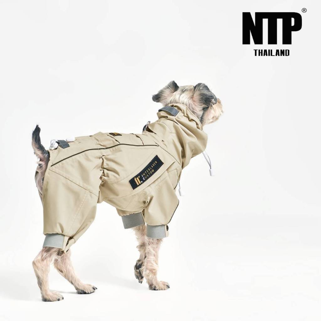 NTP เสื้อกันฝนสุนัข ALL IN ONE RAIN COAT
