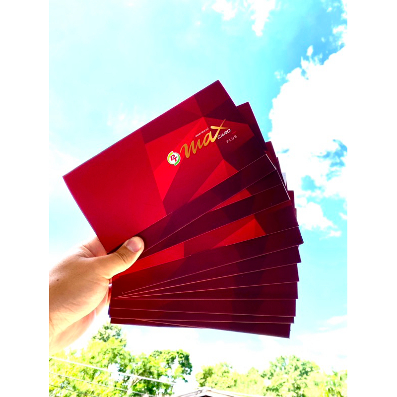 PT MAX CARD PLUS บัตรสมาชิกรายปี (บัตรแดงVIP) เลขสวยเลขมงคล แถมฟรี พวงกุญแจPT motoGT2024