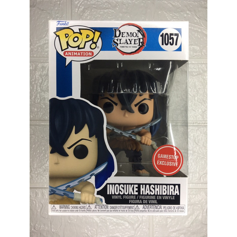 ✨พร้อมส่ง✨ ของแท้ 💯 Funko Pop Demon Slayer - Inosuke Hashibira [Gamestop] 1057