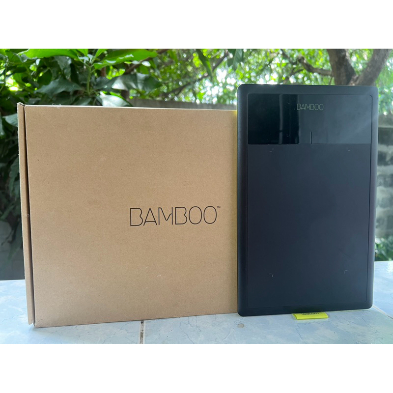 Wacom CTL-470 Bamboo Pen (มือสองสภาพดี) ของครบชุด