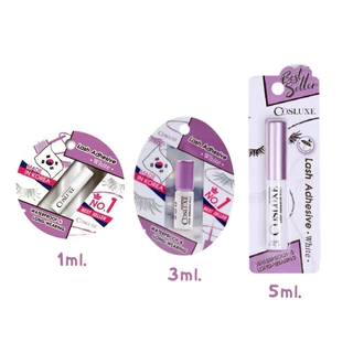 Cosluxe กาวติดขนตาปลอม Lash Adhesive Waterproof Long-Wearing Formula White มี 3 ขนาด 1/3/5 ml
