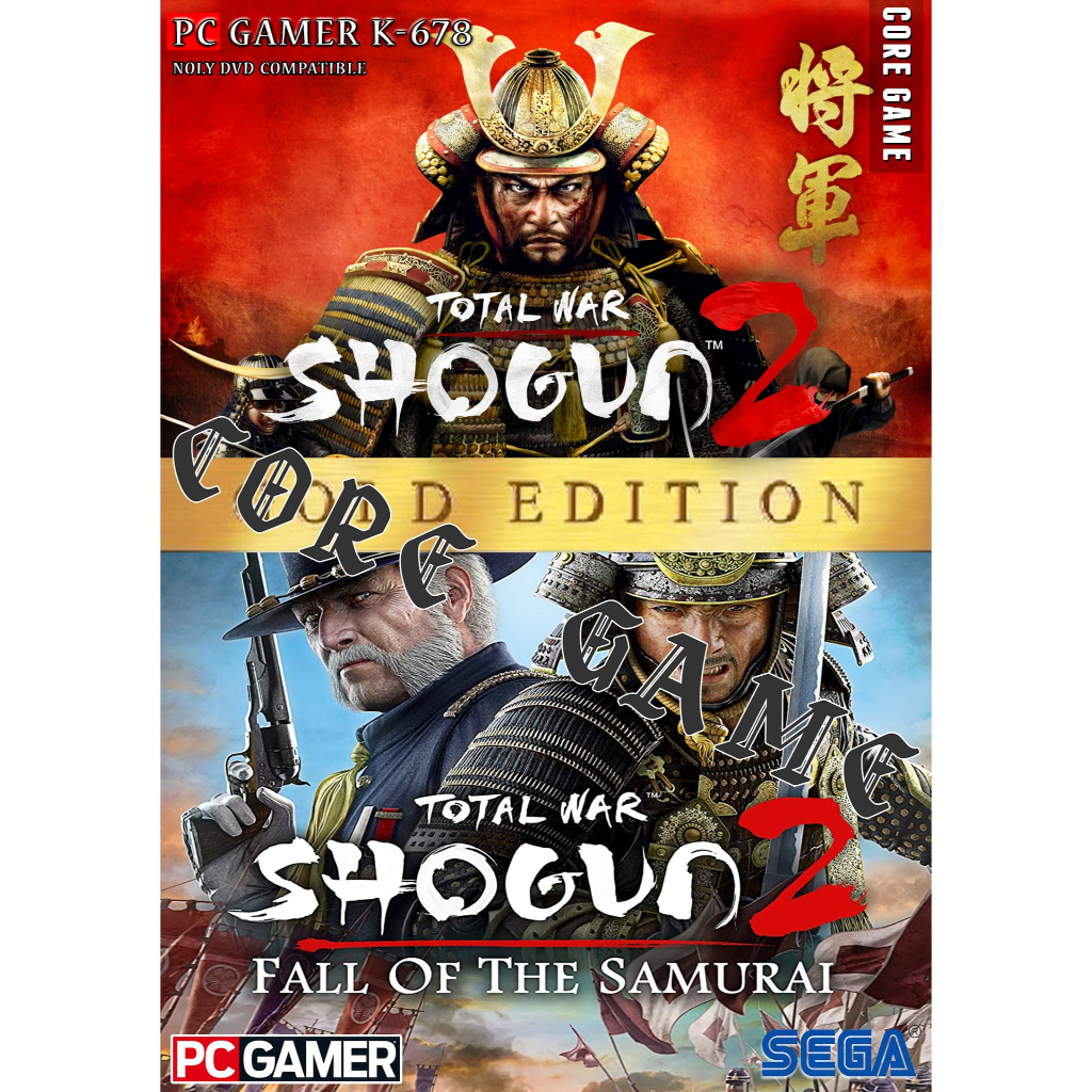 Total War Shogun 2 Gold Edition (NEW 15 DLC) แผ่นและแฟลชไดร์ฟ  เกมส์ คอมพิวเตอร์  Pc และ โน๊ตบุ๊ค