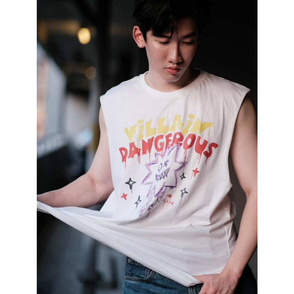 VILLAIN เสื้อแขนกุด "Villain Dangerous"