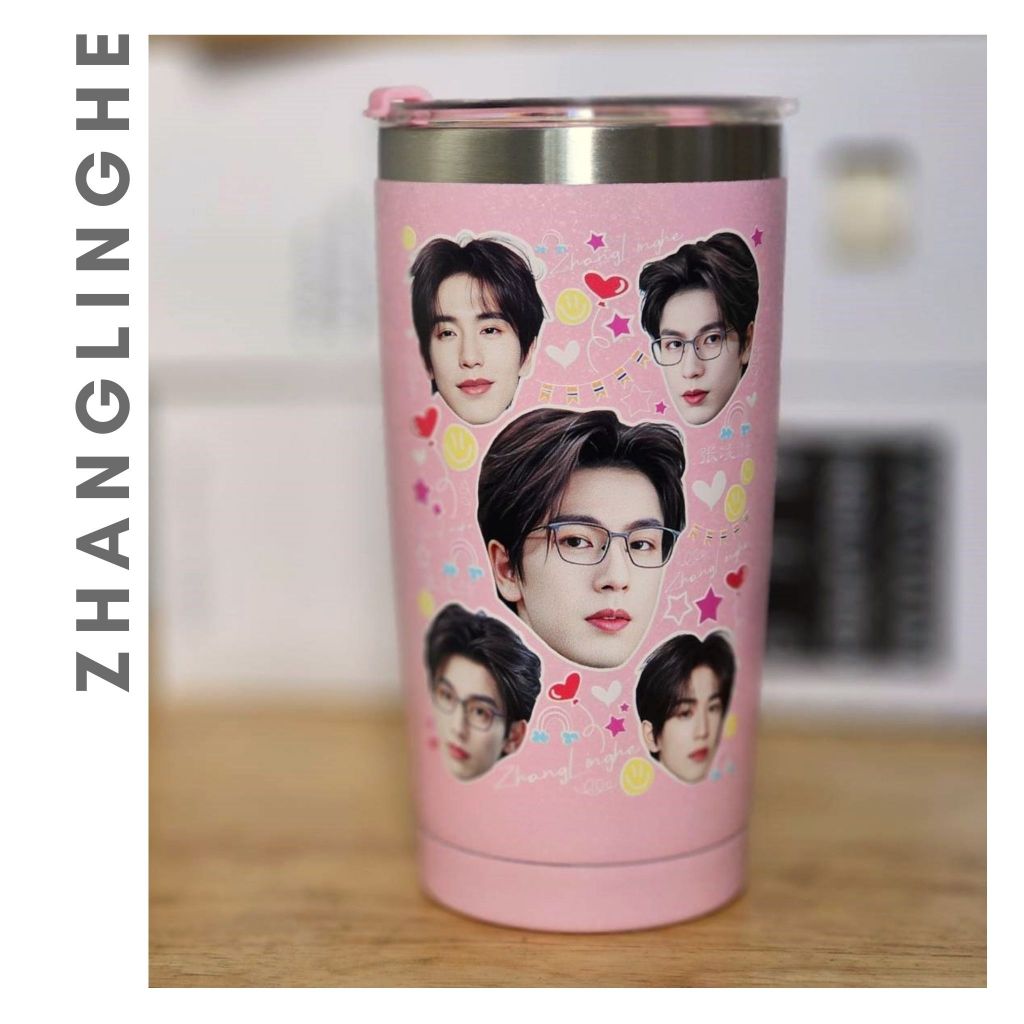 ZP1. แก้วสกรีนรูปถ่าย Zhang LingHe : ZhangLingHe : จางหลิงเฮ่อ : นักแสดงจีน : ดาราจีน : ซีรี่ย์จีน
