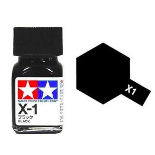Tamiya Enamel Paint X1-X34 Gloss , XF1-XF85 Flat สีโมเดล Enamel Paint สำหรับ Gunpla Model Kit 10ml