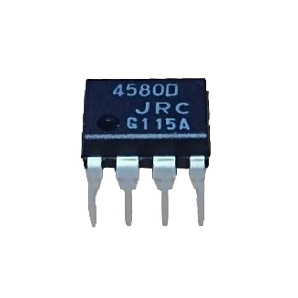 NJM4580D 4580D DUAL OPERATIONAL AMPLIFIER IC ไอซี ยี่ห้อ JRC