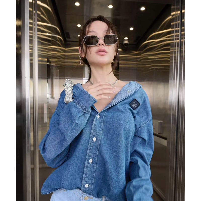 New!! Wara official Jeans Shirt แท้💯%