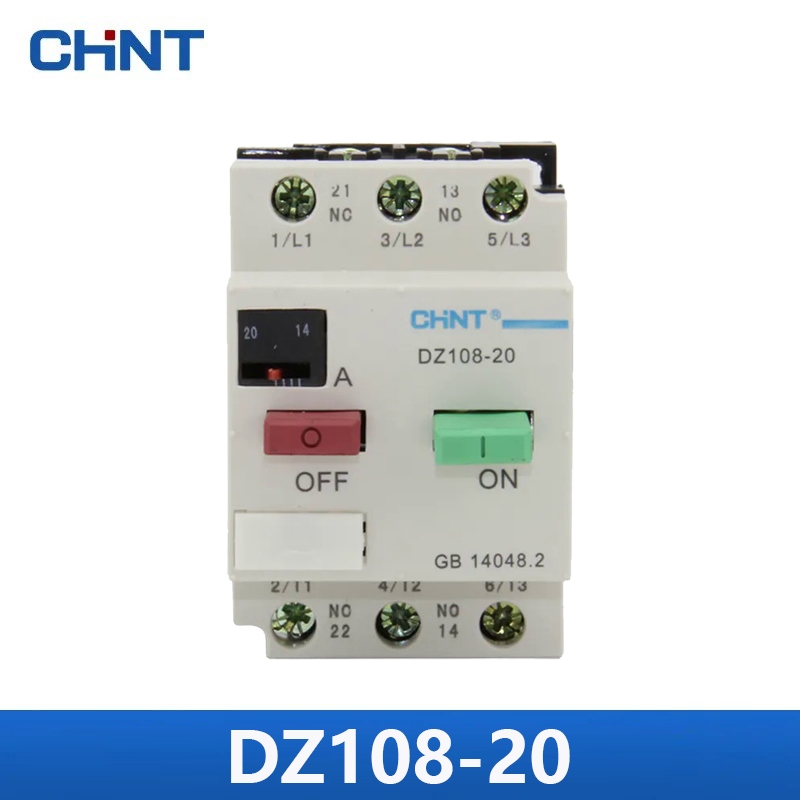 CHNT CHINT DZ108-20/211 111 AC Motor Starter General Motors มอเตอร์ป้องกัน Starter