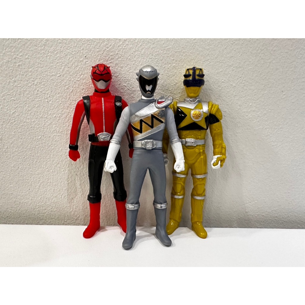 โมเดลงานซอฟModel Figure Super sentai-45-ซุปเปอร์เซนไต  ของญี่ปุ่นเเท้ 4.5นิ้ว