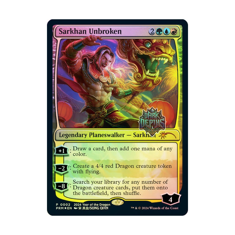 [MTG] Sarkhan Unbroken (Lunar New Year) [MULTI] [M] [PRM] - Magic the Gathering SINGLES