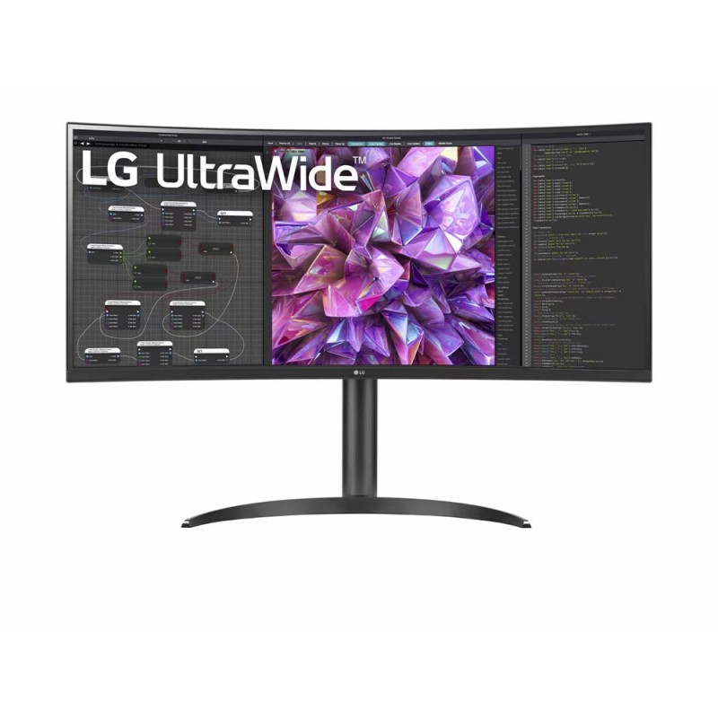 MONITOR (จอมอนิเตอร์) LG 34WQ75C-B - 34 IPS 2K CURVED BY Neoshop