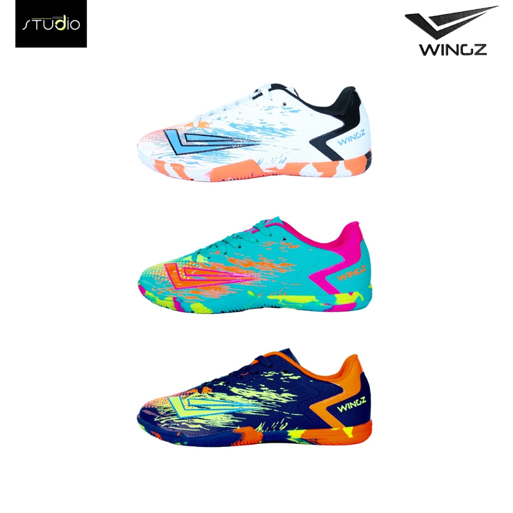 [สินค้าลิขสิทธิ์แท้ 100%] รองเท้าฟุตซอล WINGZ 2712