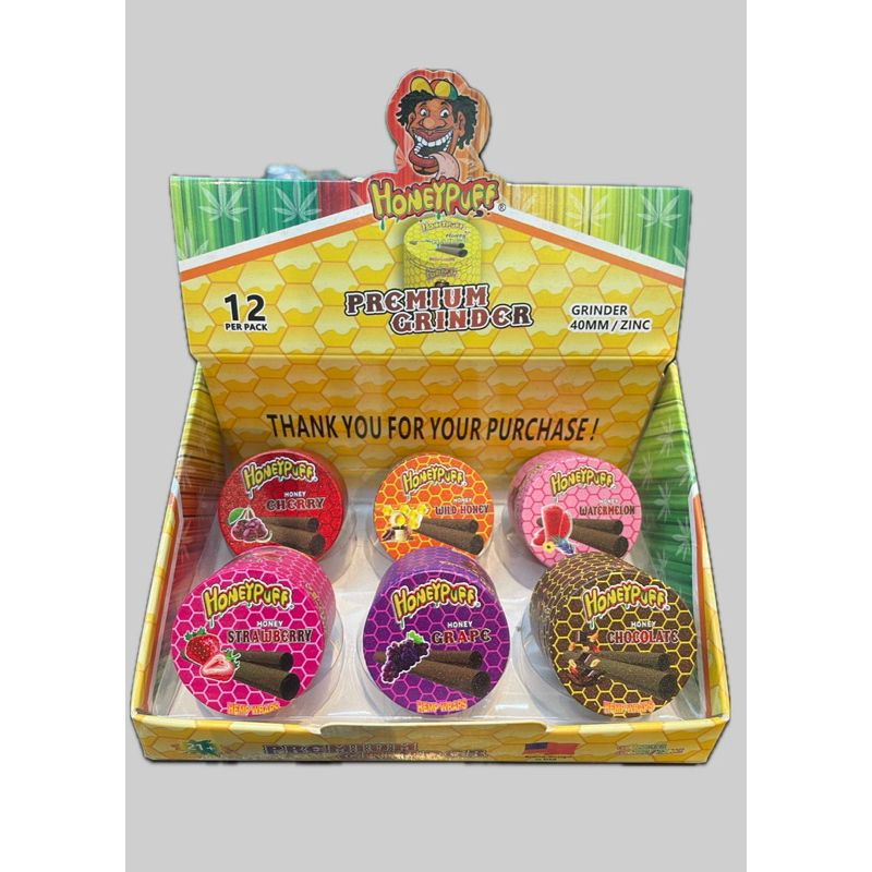 🇺🇸Honeypuff Premium Grinder🇺🇸 (40mm)4ชั้น