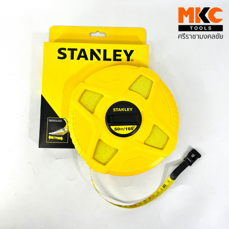 Stanley เทปวัดที่ 34-263 สายไฟเบอร์กลาส ยาว 50เมตร