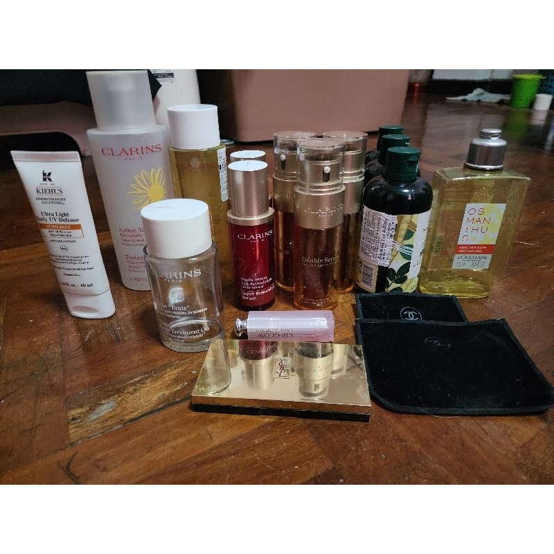 ขวดเปล่า กระปุกเปล่า ipsa estee sk2 clarins three laura ysl